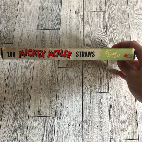 Walt Disney - 1950’s Vintage Mickey Mouse Drink Sunshine Straws (Only 53 Straws) - Picture 6 of 10